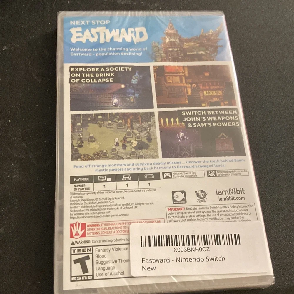 Eastward Nintendo switch game still sealed - Picture 2 of 3